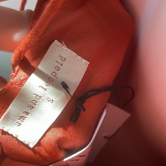 ANTHROPOLOGIE Uma & Leopold Strappy Back Mini Dress NEW - Picture 6 of 7